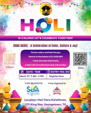 Holi events near me
